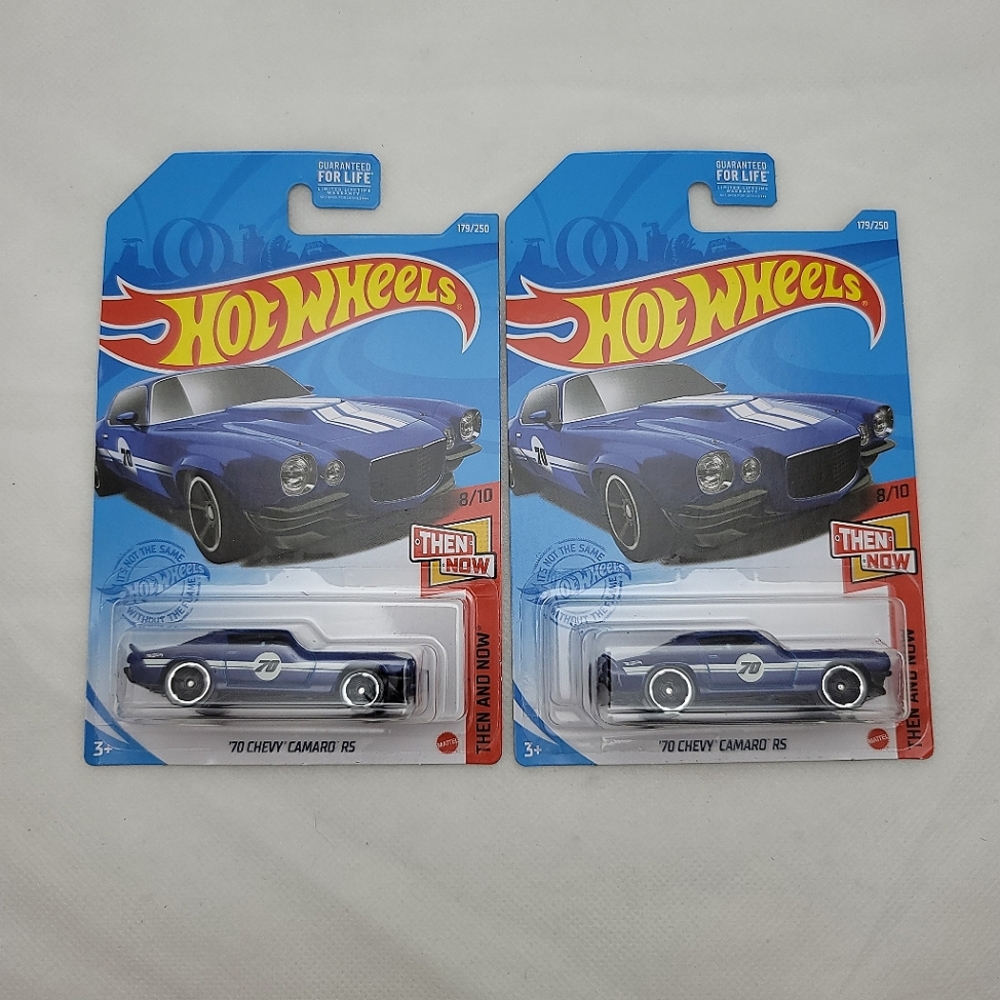 Hot Wheels '70 Chevy Camaro RS THEN AND NOW